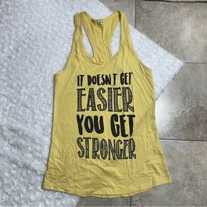 Stronger Racerback Workout Tank